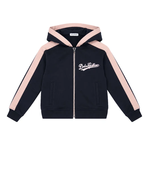 Dolce&Gabbana Дитяча толстовка з капюшоном (костюм) - Артикул: L5JWDR-G7PWH-S