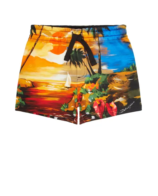 Dolce&Gabbana Детские шорты - Артикул: L1JQN5-G7H0P