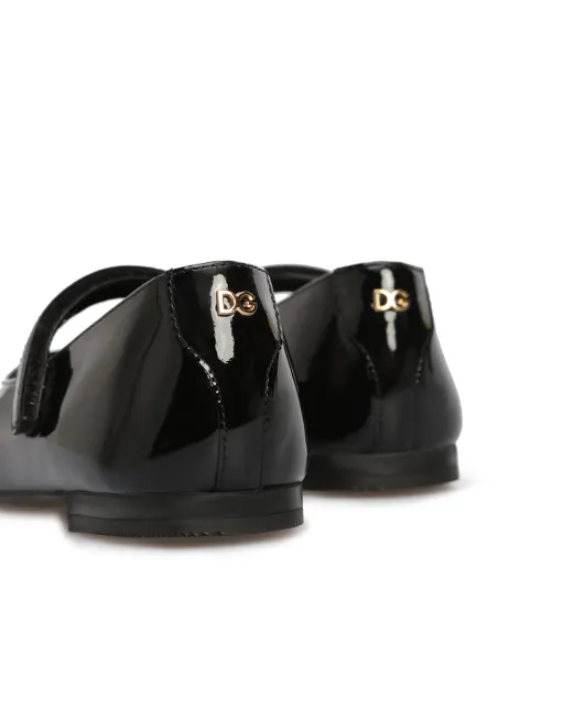 Dolce&Gabbana Дитячі лакові балетки - Артикул: D10699-A1328-M-
