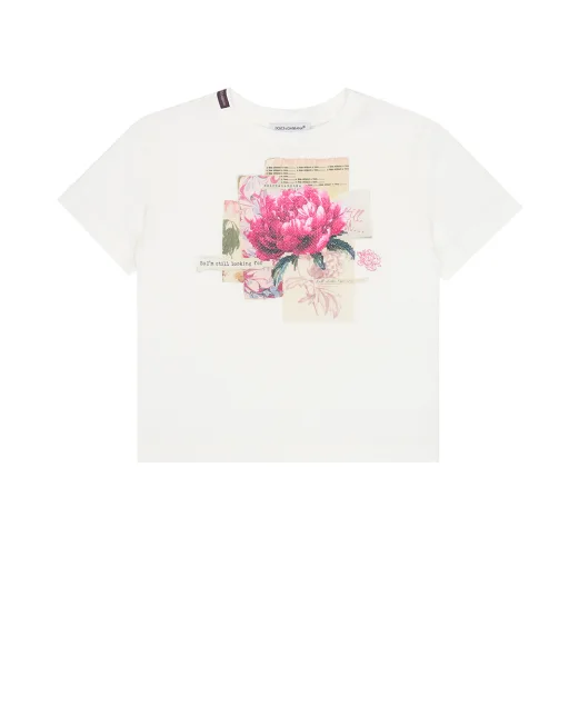 Dolce&Gabbana Дитяча футболка - Артикул: L5JTNK-G7QUT-S