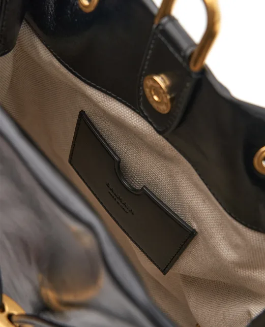 Balmain Рюкзак Pulse з телячої шкіри - Артикул: GN1GE036LMTE