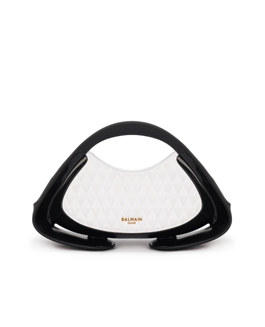 Balmain Кожаная сумка Jolie Madame Medium - Артикул: DN1DB903KTGL