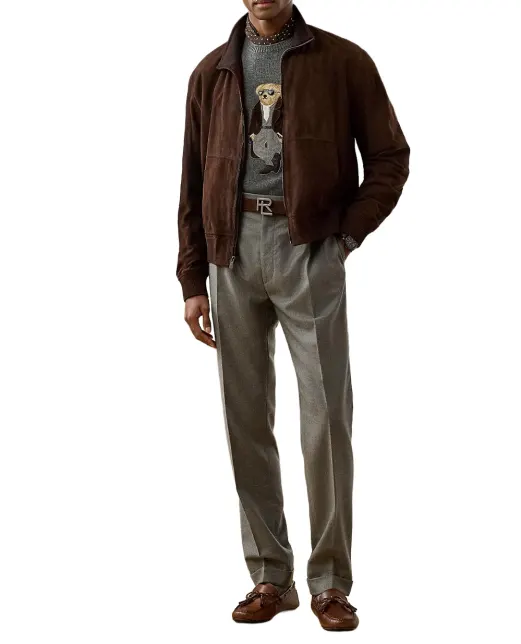 Ralph Lauren Purple Label Куртка из замши ягненка - Артикул: 790P07888001