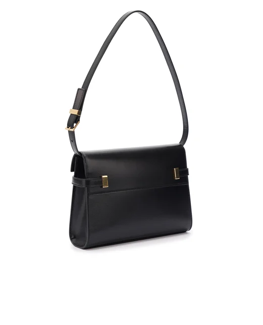 Saint Laurent Шкіряна сумка Manhattan Small - Артикул: 675626-0SX0W