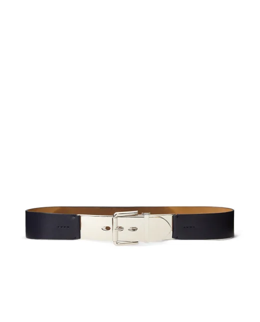 Ralph Lauren Collection Ремень из телячьей кожи - Артикул: 408977998003