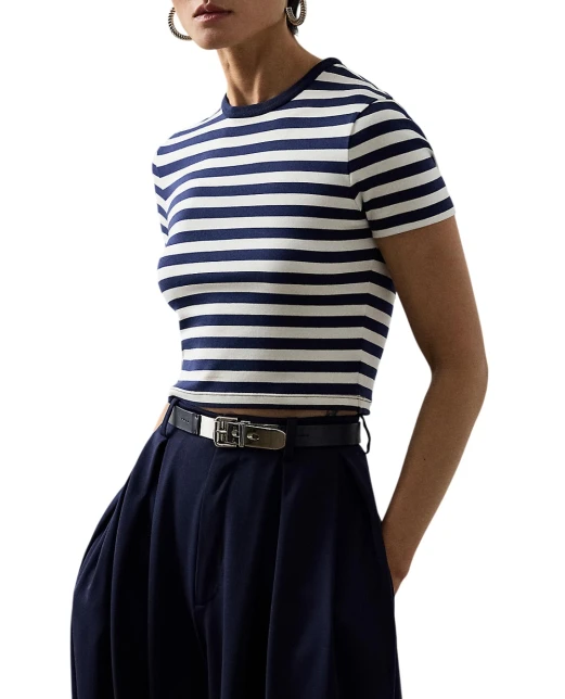 Ralph Lauren Collection Футболка Robbin в полоску - Артикул: 290P09830001