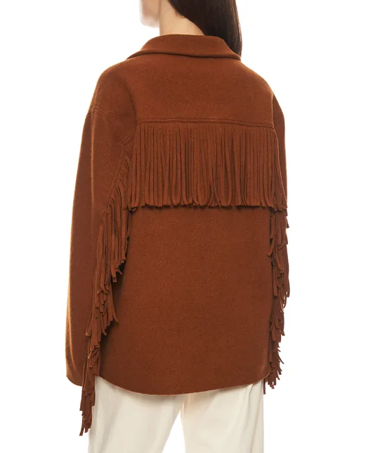 Alanui Куртка Spirit of the West из шерсти - Артикул: LWHQ033E26KNI0016464