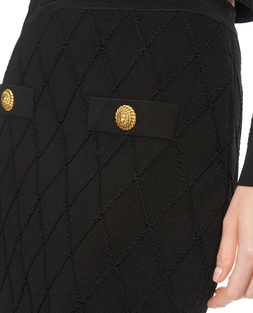 Balmain Спідниця - Артикул: HF1LB015KK20