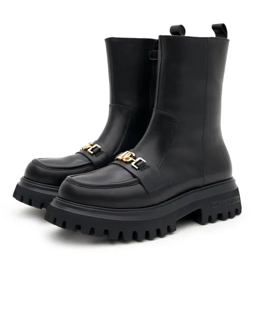 Dolce&Gabbana Детские кожаные ботинки - Артикул: D11328-AO227-M