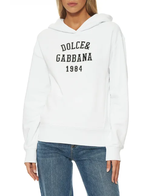 Dolce&Gabbana Худі з вишивкою - Артикул: F9S48Z-GDDBA