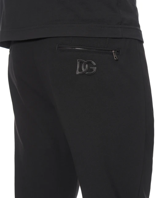 Dolce&Gabbana Брюки-джоггеры с нашивкой DG - Артикул: GVZAEZ-GK304