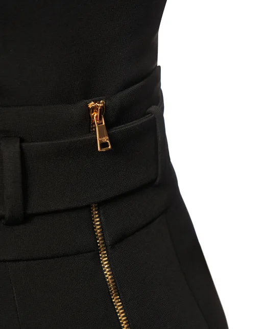 Balmain Еластичні штани з поясом - Артикул: GF1PL024JL05