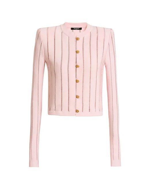 Balmain Кардиган Fléchage - Артикул: HF1KL459KK01
