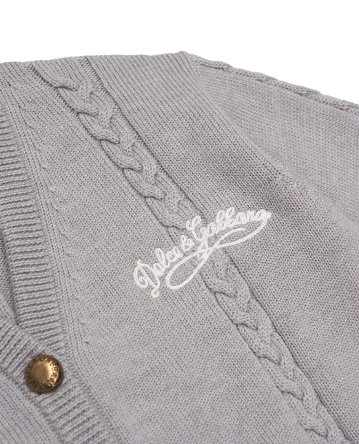 Dolce&Gabbana Дитячий кардиган із вовни - Артикул: L5KWNB-JDVGX-S
