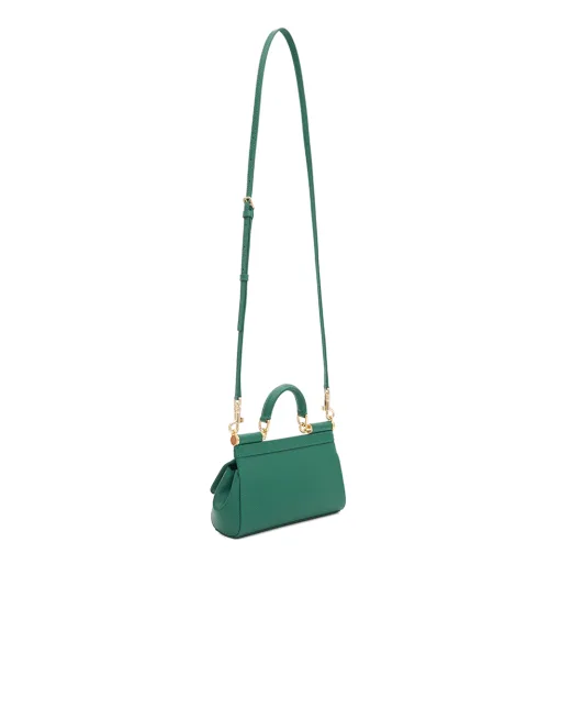 Dolce&Gabbana Сумка Sicily Small из телячьей кожи - Артикул: BB7116-B1001