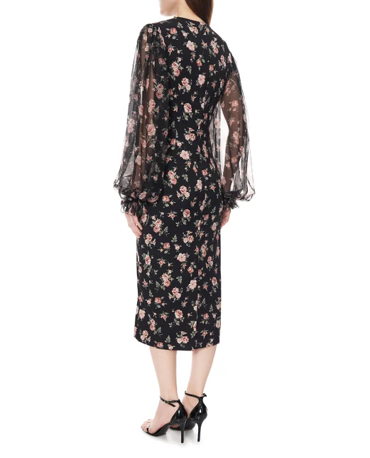 Dolce&Gabbana Сукня з принтом із шовку - Артикул: F611DT-FSA8C