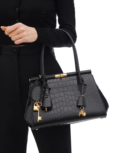Dolce&Gabbana Кожаная сумка Everodai Marlena - Артикул: BB7734-AU787