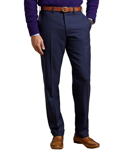 Ralph Lauren Purple Label Брюки Gregory из шерсти - Артикул: 798727752002