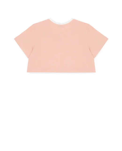 Dolce&Gabbana Дитяча футболка з принтом - Артикул: L5JTQG-G7PWI-S