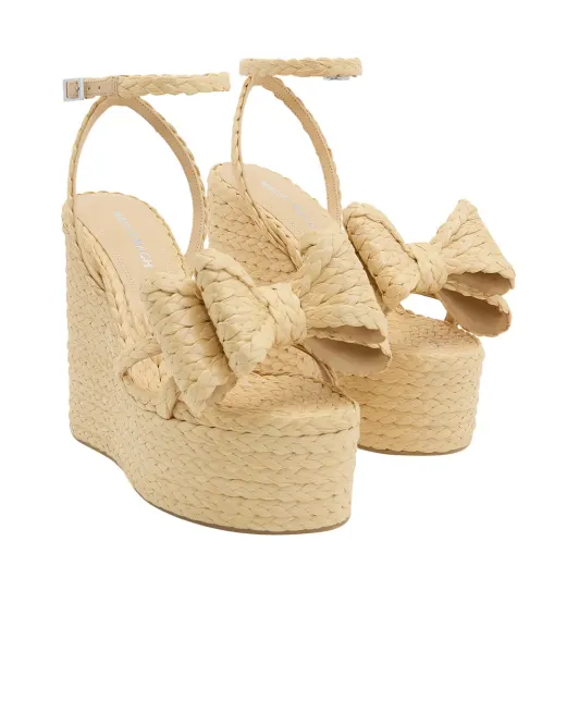 Mach&Mach Босоножки Le Cadeau - Артикул: SS26-S1073-130-RAF-NAT