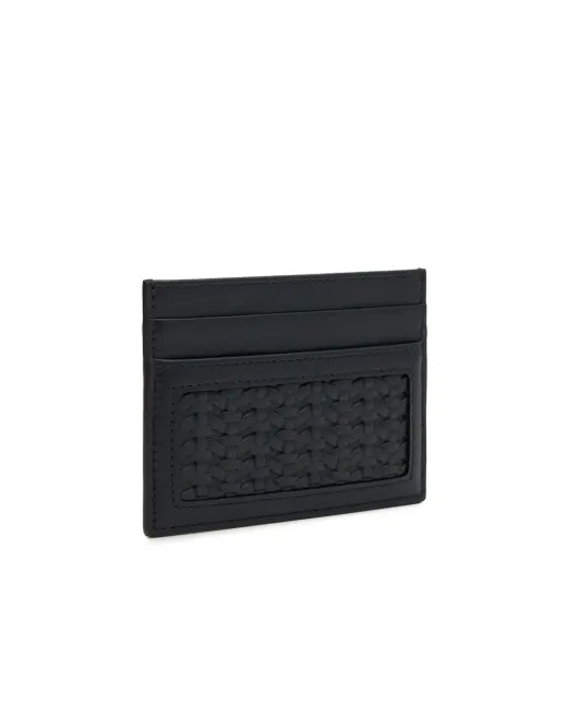 Dolce&Gabbana Визитница из плетеной телячьей кожи - Артикул: BP0330-AN419