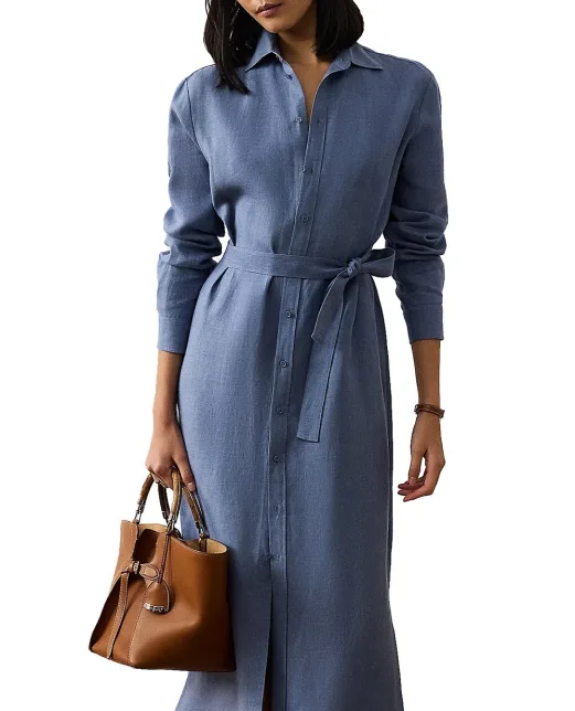 Ralph Lauren Collection Льняное платье - Артикул: 290955061006