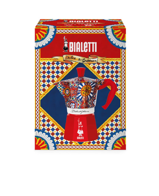 Dolce&Gabbana Гейзерная Кофеварка Moka Express Bialetti - Артикул: TCCE15-TCAEF