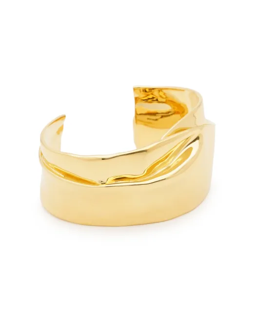 Completedworks Позолочений браслет-манжет - Артикул: R2218-gold