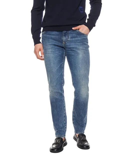 Dolce&Gabbana Джинси з логотипом - Артикул: GY07CD-G8PK5