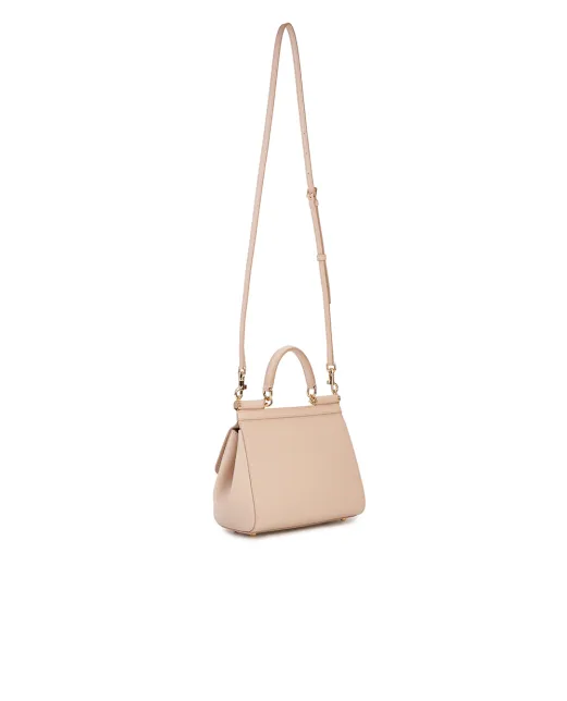 Dolce&Gabbana Кожаная сумка Sicily Medium - Артикул: BB6003-B1001