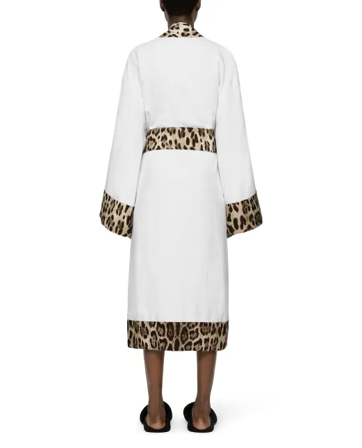 Dolce&Gabbana Халат из махрового хлопка - Артикул: TCF010-TCAGO