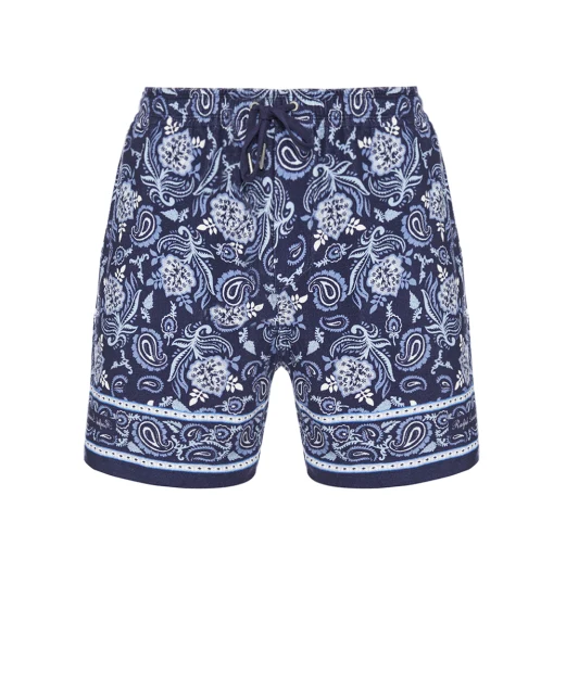Ralph Lauren Purple Label Шорты с принтом пейсли - Артикул: 790963520001