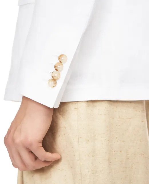 Dolce&Gabbana Пиджак двубортный из льна - Артикул: G2NW1T-GK326