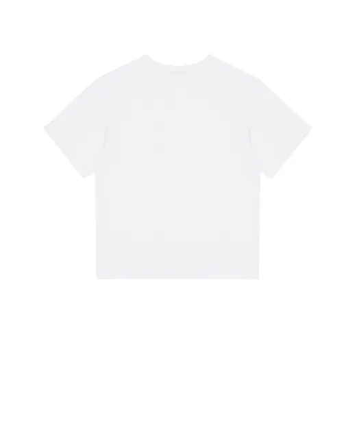 Dolce&Gabbana Детская футболка с логотипом - Артикул: L4JT7T-G7P1T-S