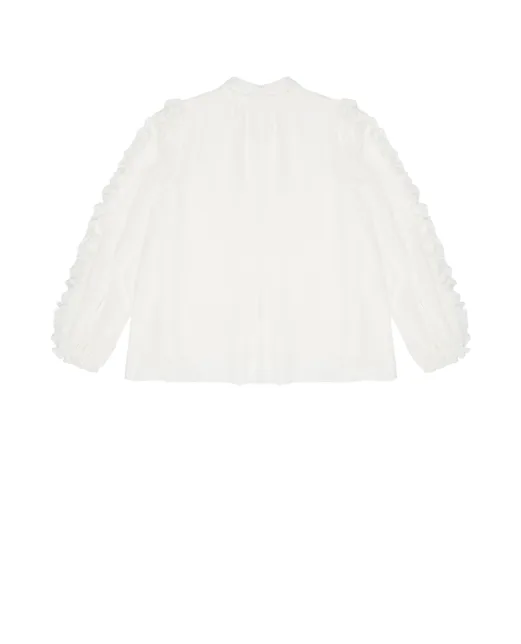Dolce&Gabbana Дитяча блуза з шовку - Артикул: L56S48-FU1A8-B