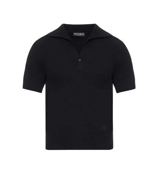Dolce&Gabbana Поло с вышивкой - Артикул: GXZBHZ-JGMGX