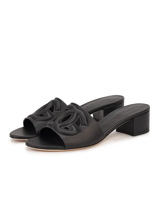 Dolce&Gabbana Мюли из телячьей кожи - Артикул: CR1755-AY329