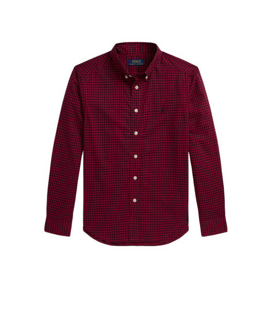 Polo Ralph Lauren Дитяча сорочка з бавовняної саржі в клітку - Артикул: 323980977001