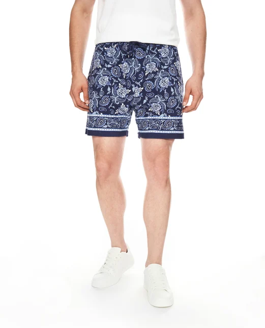 Ralph Lauren Purple Label Шорты с принтом пейсли - Артикул: 790963520001
