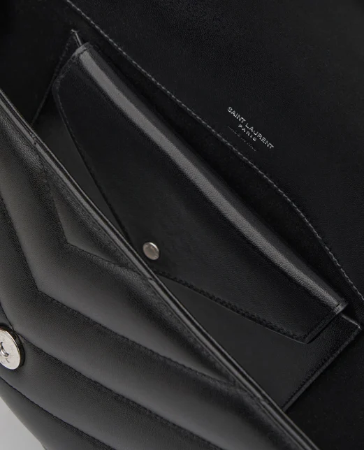 Saint Laurent Сумка LOULOU Medium из овечьей кожи - Артикул: 801439-AAE4Y