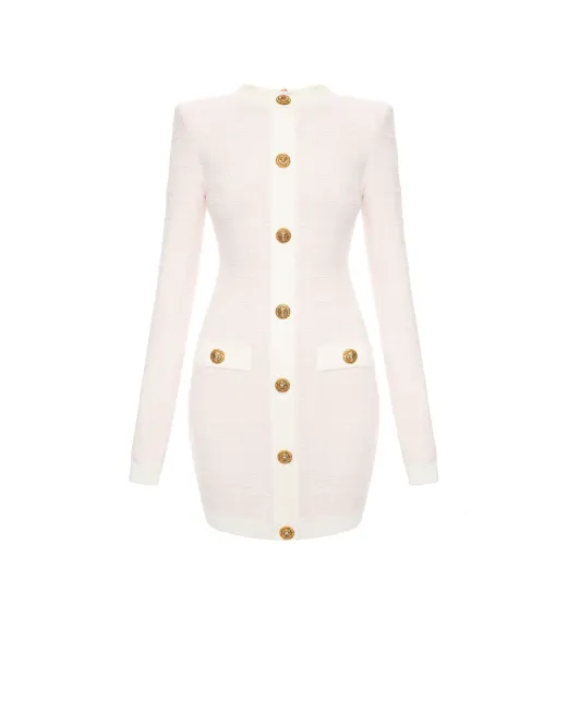 Balmain Сукня міні - Артикул: GF1R8920KJ48