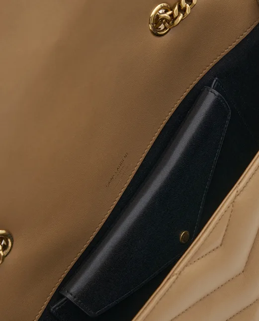 Saint Laurent Сумка зі шкіри Loulou Medium - Артикул: 801439-AAEAX