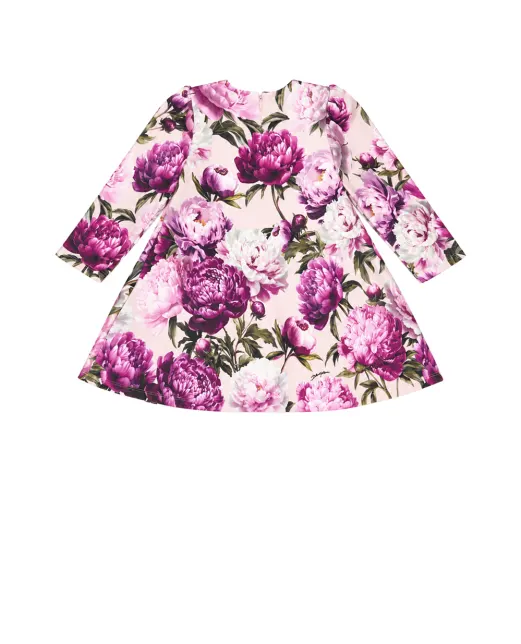 Dolce&Gabbana Дитяча сукня з квітковим принтом - Артикул: L2JD9G-G7Q0D