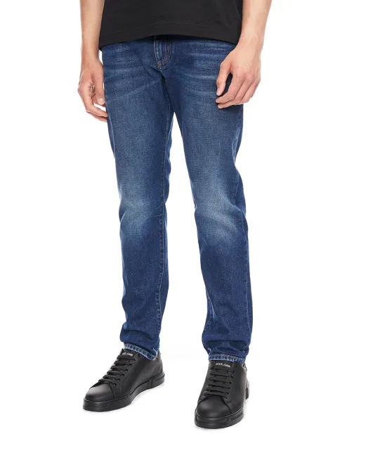 Dolce&Gabbana Джинси з ефектом потертості - Артикул: GY07CZ-G8KF4