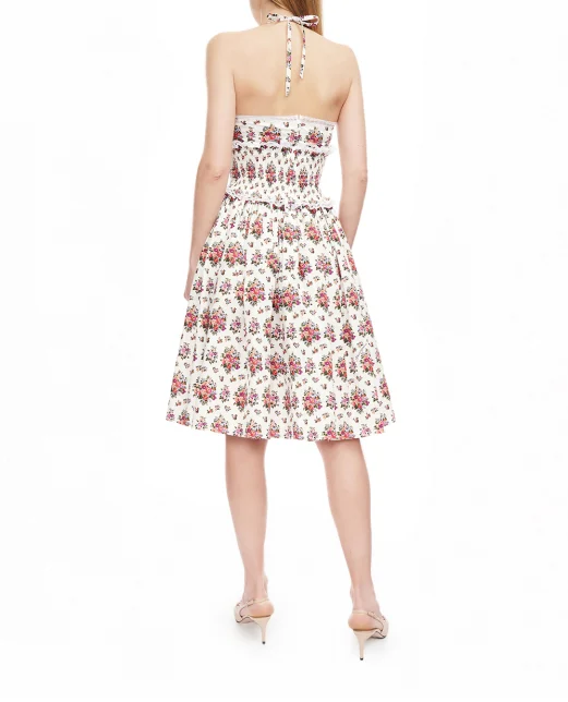 Dolce&Gabbana Сукня з квітковим принтом - Артикул: F60F8T-HS5UA