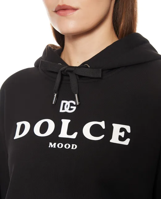 Dolce&Gabbana Худі з принтом логотипу - Артикул: F9U75Z-HU7P4