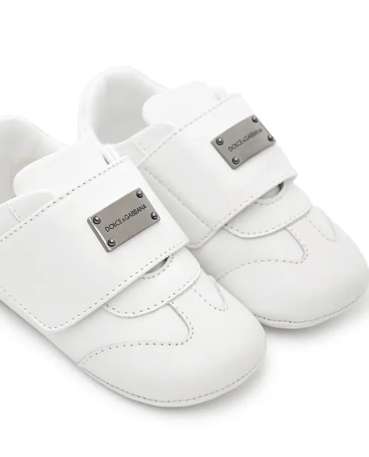 Dolce&Gabbana Детские кроссовки из овечьей кожи - Артикул: DK0147-A1850