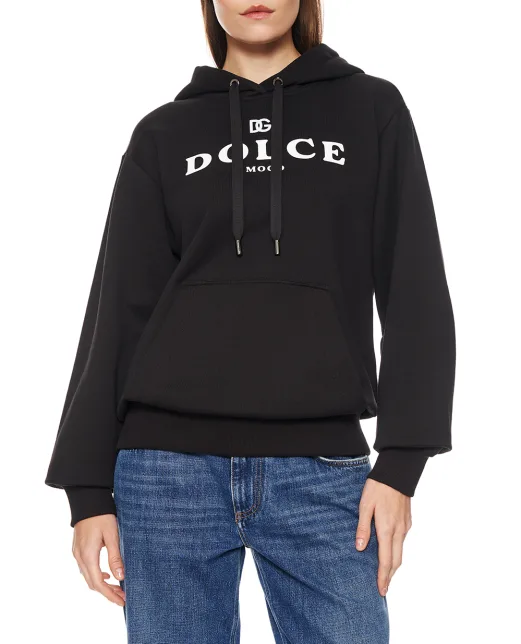 Dolce&Gabbana Худі з принтом логотипу - Артикул: F9U75Z-HU7P4