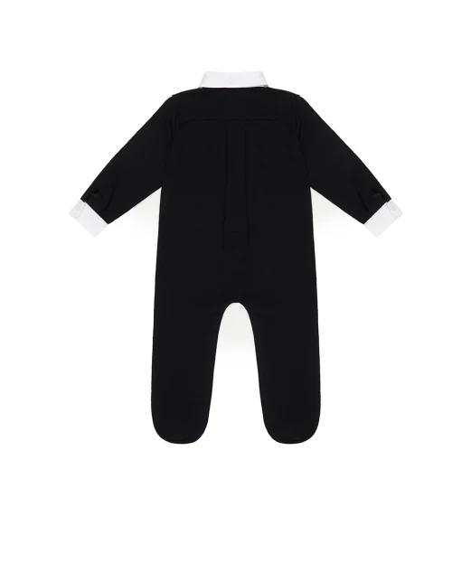 Dolce&Gabbana Дитячий боді з вишитою метеликом - Артикул: L11O85-G7P2A