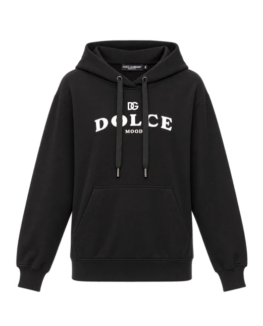 Dolce&Gabbana Худі з принтом логотипу - Артикул: F9U75Z-HU7P4